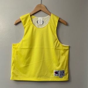 Champion Youth Bright Yellow Mesh Jersey